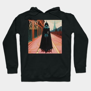 Halloween Spooky Season Black Widow Pulp Cover Hoodie